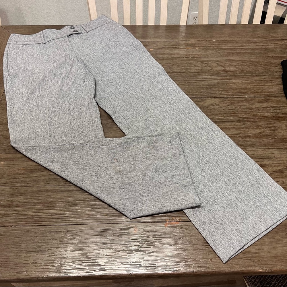 APT 9 grey wide leg slack trousers